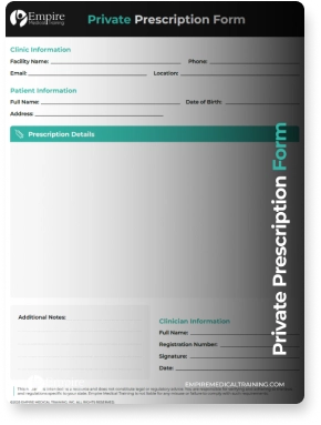 Private Prescription Form Download Picture